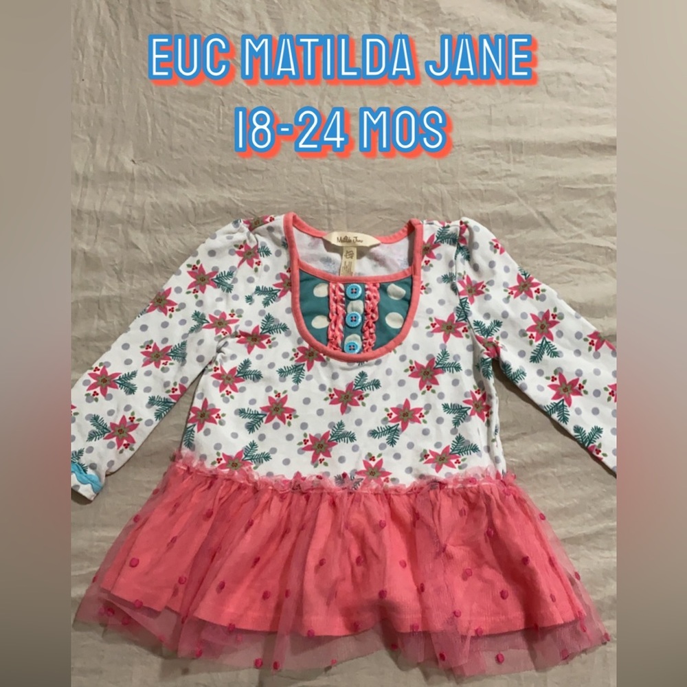 EUC Matilda Jane cute top 18-24 mos